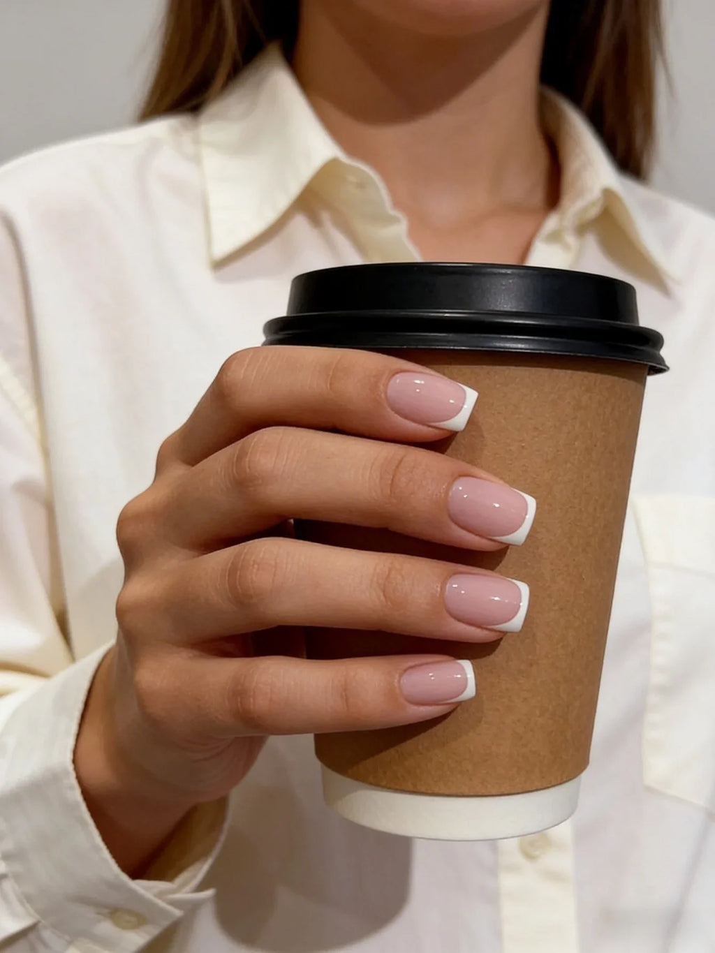 Chic French Tip Press-On Nails