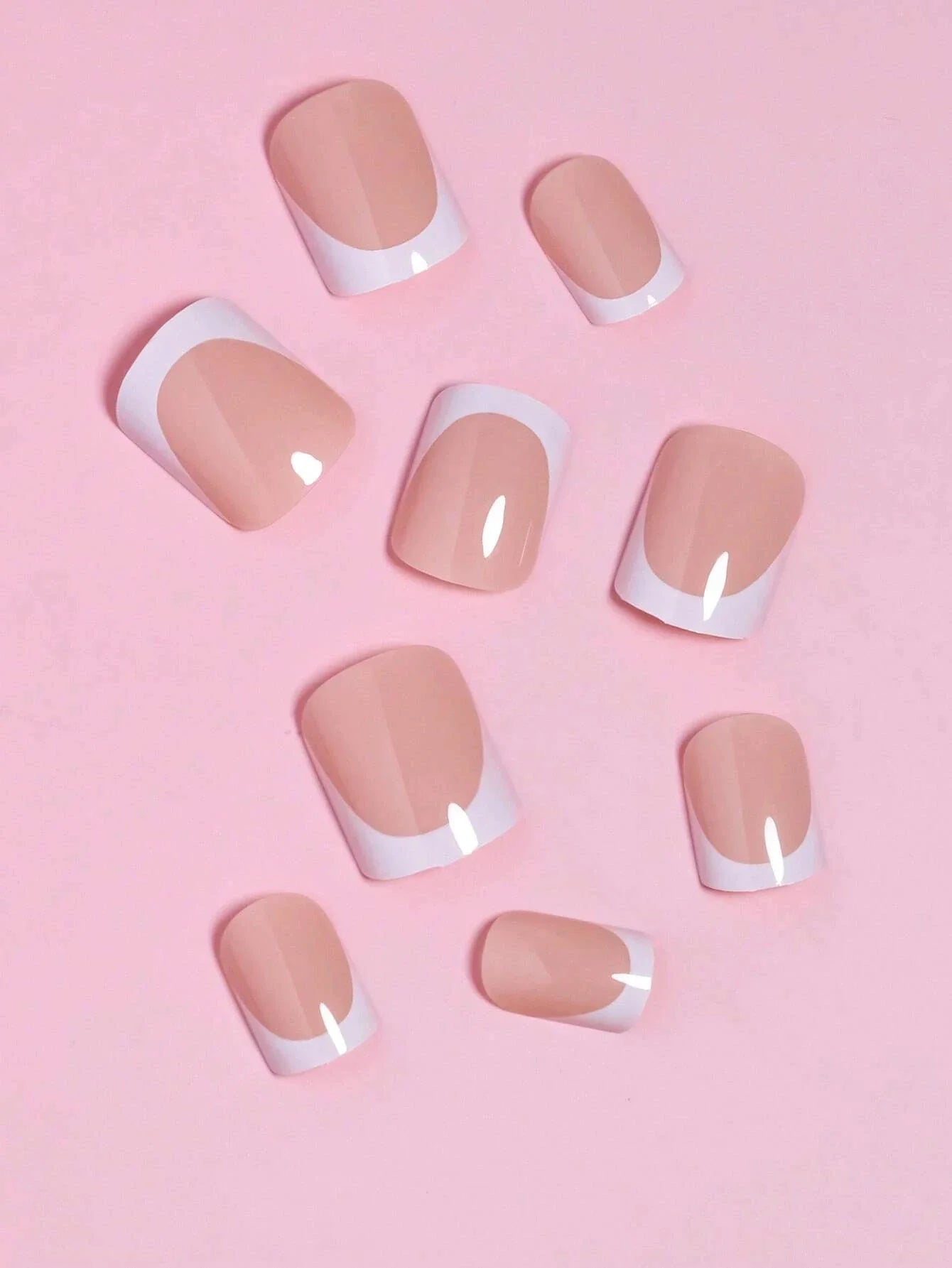 Chic French Tip Press-On Nails