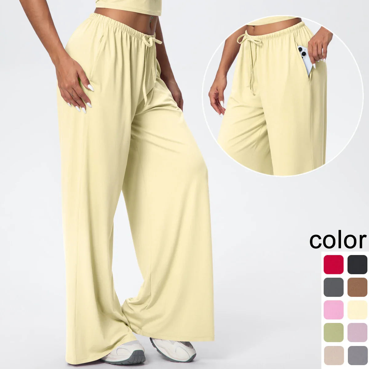 Comfy Quick-Dry Yoga Pants